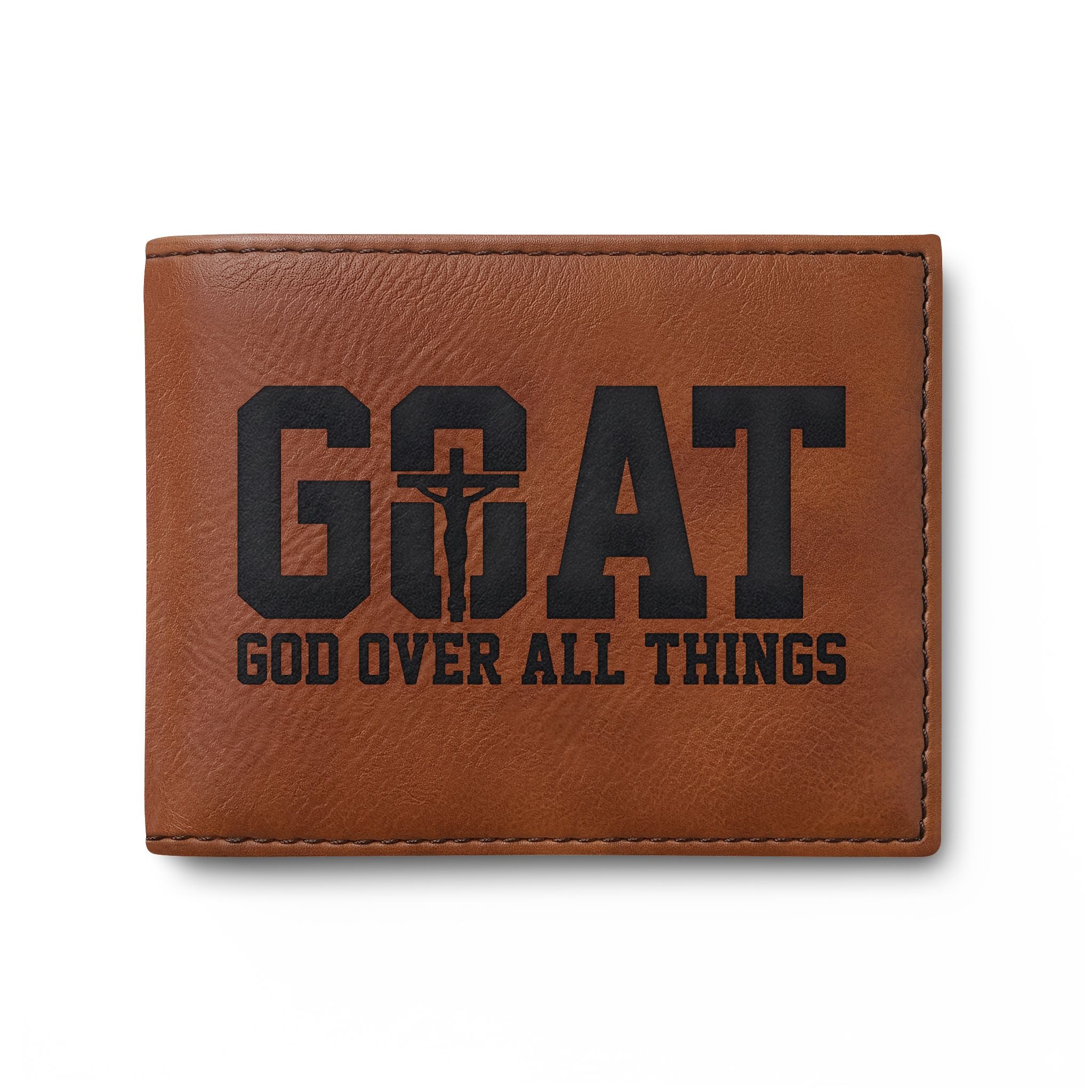 GOAT 'God Over All Things' Bi-Fold Wallet