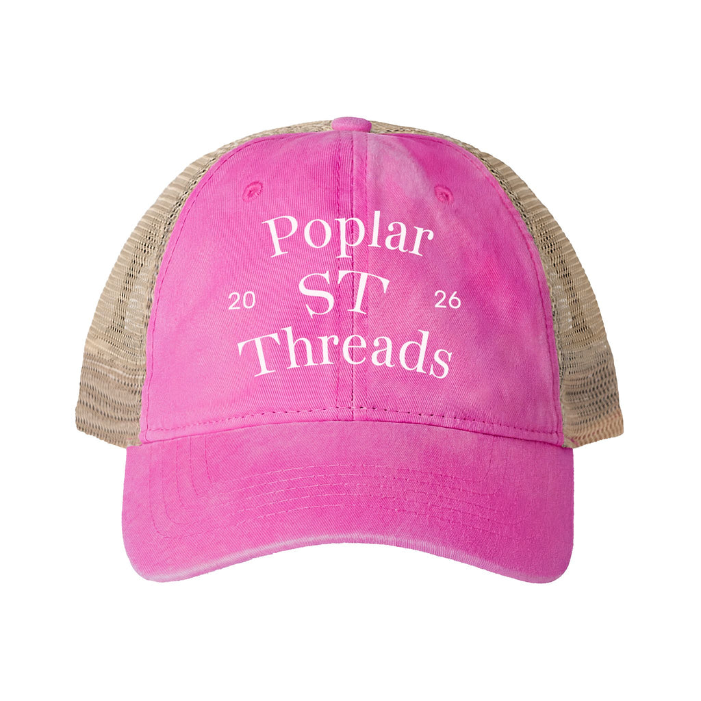 Women's Washed Mesh-Back Cap