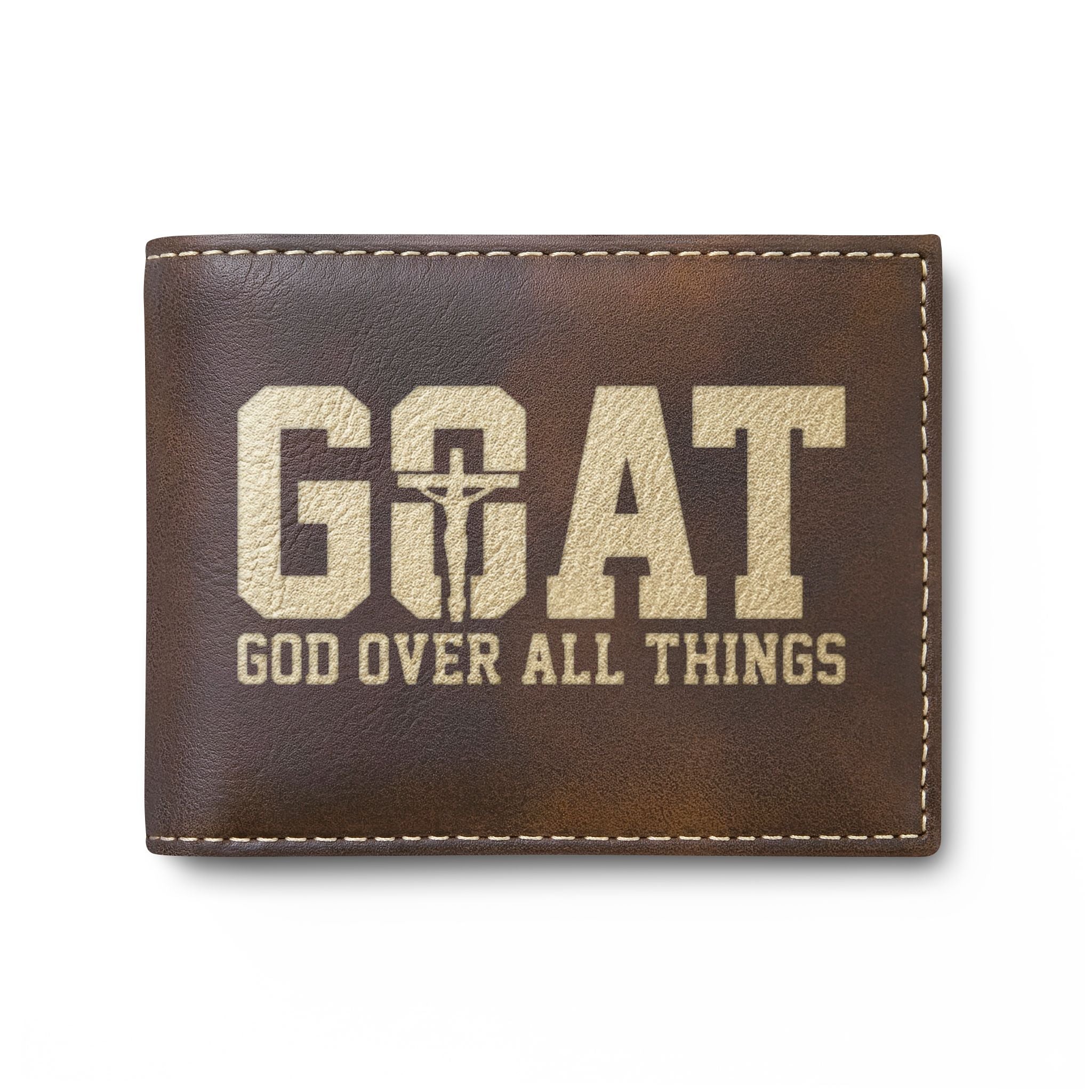 GOAT 'God Over All Things' Bi-Fold Wallet