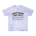 Half Hood Half Holy T-Shirt – 'Means Pray With Me, Don't Play With Me' Tie-Dye Tee