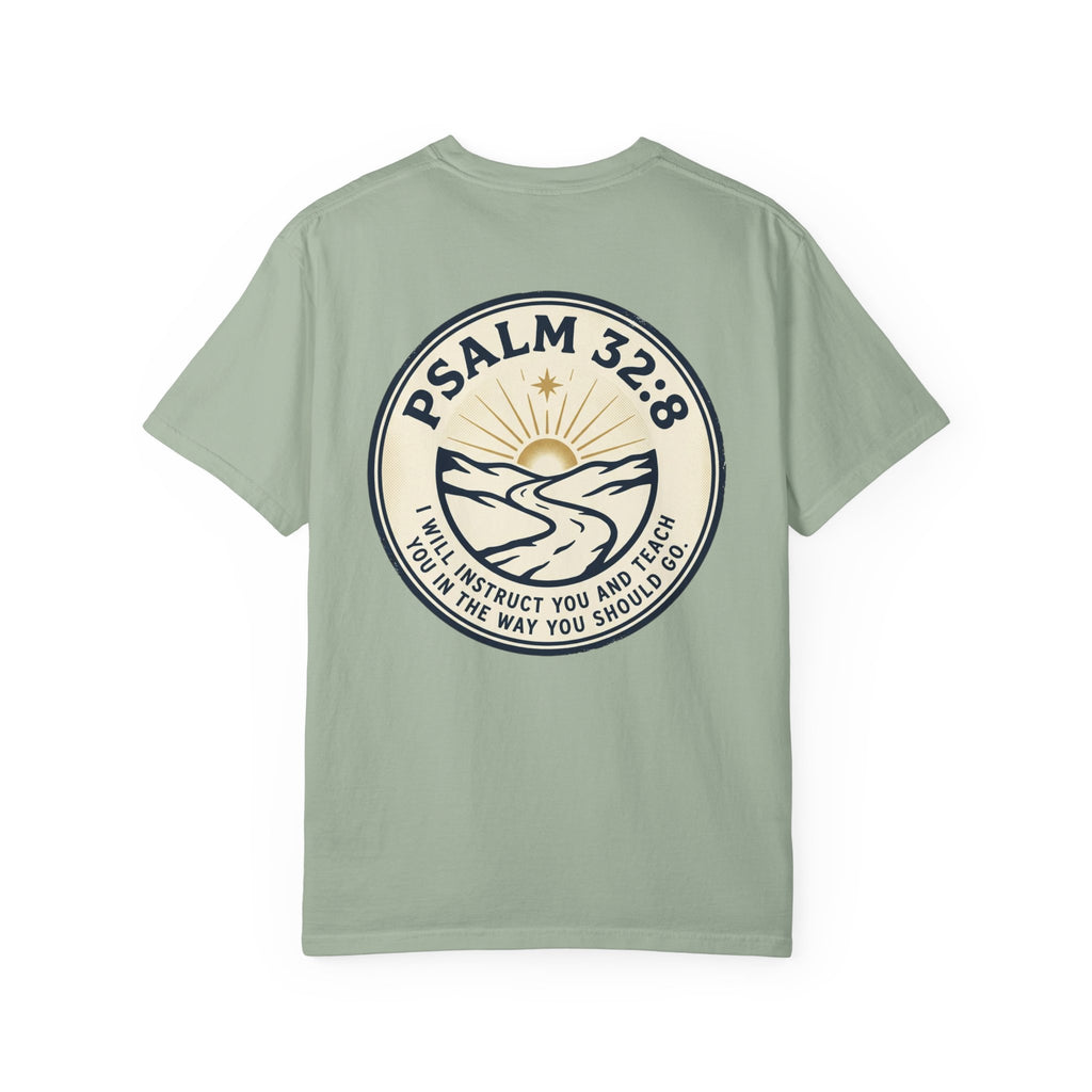 Trust God T-Shirt — Psalm 32:8 Christian Faith Tee