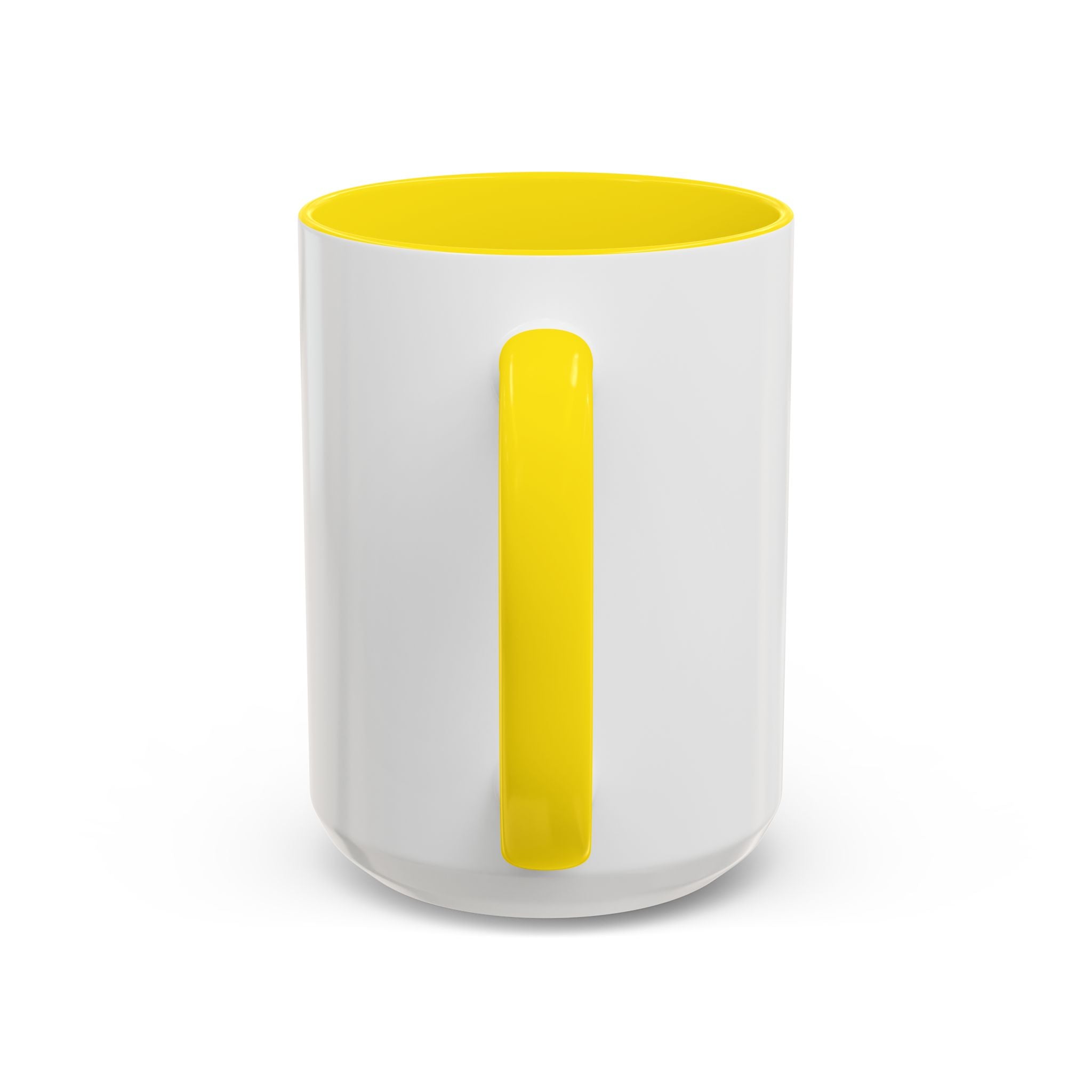 Mom Life Coffee Mug – “Running on Coffee, Love, and the Strength I Didn’t Know I Had” Accent Mug