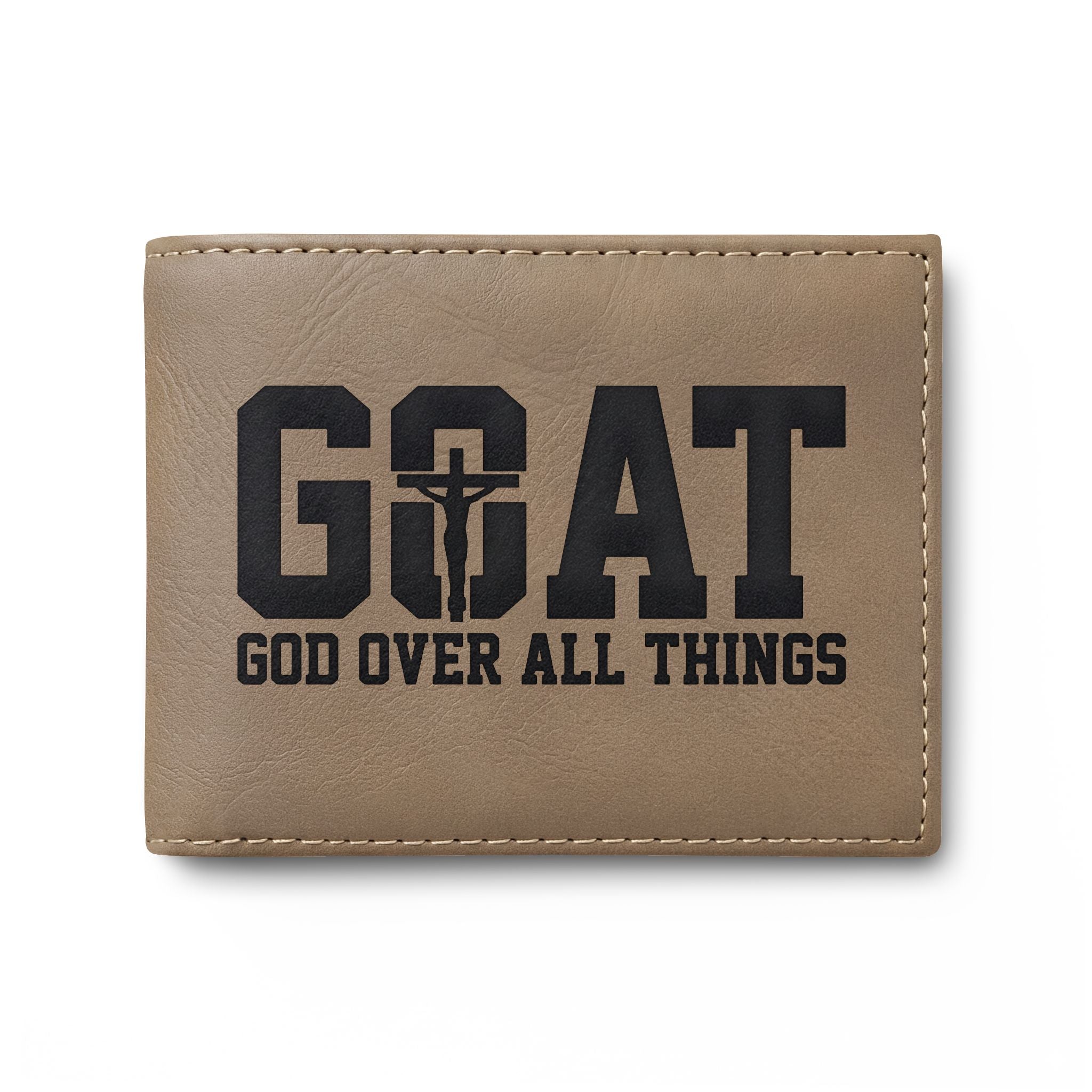 GOAT 'God Over All Things' Bi-Fold Wallet