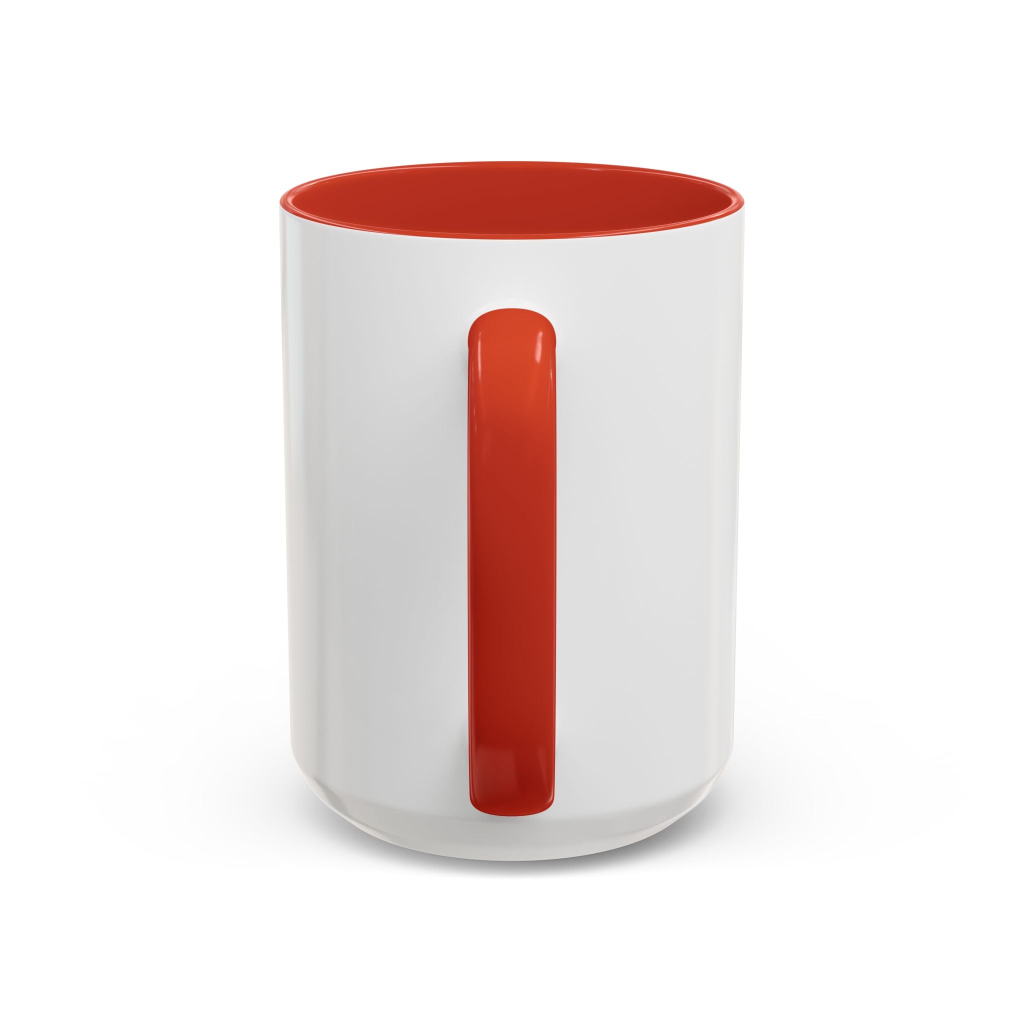 Mom Life Coffee Mug – “Running on Coffee, Love, and the Strength I Didn’t Know I Had” Accent Mug