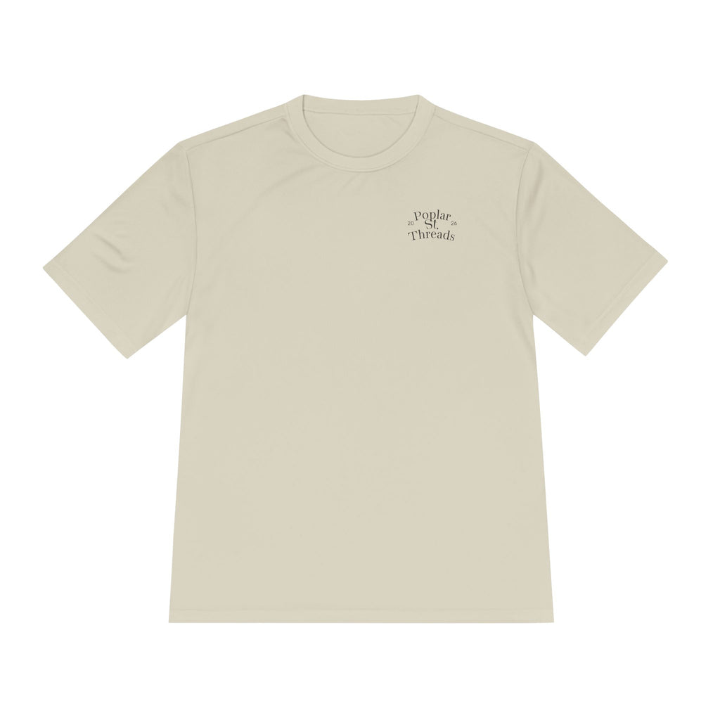 Graphic Tee — "I Can’t, But I Know a Guy" Nail Cross Design