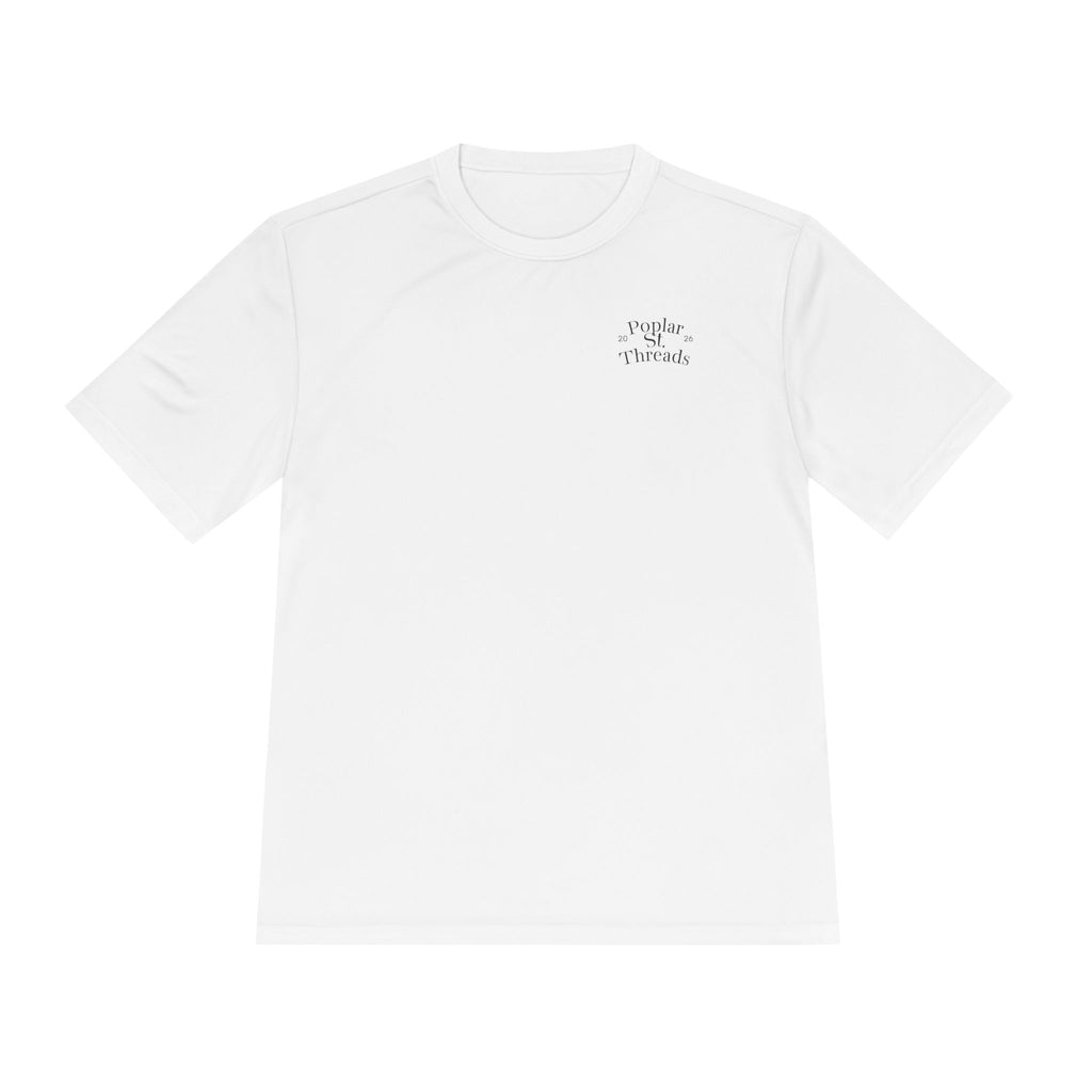 Graphic Tee — "I Can’t, But I Know a Guy" Nail Cross Design