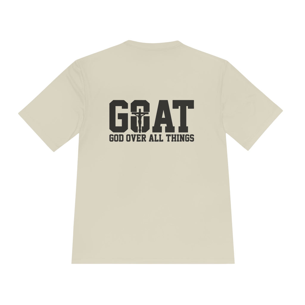 GOAT – 'God Over All Things' Performance Tee