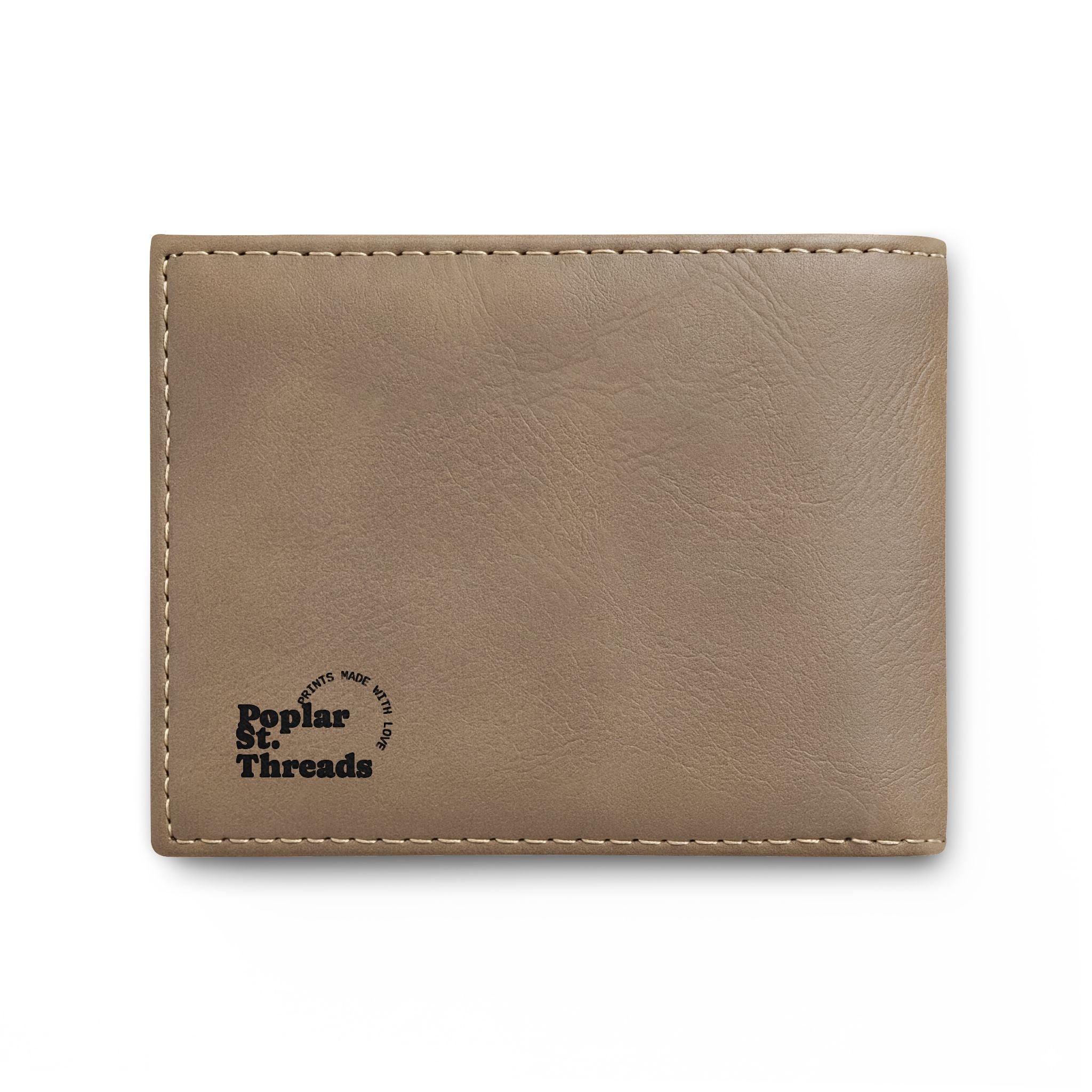 Bi-Fold Wallet – "Holy with a Hint of Hood" Leather Card Wallet