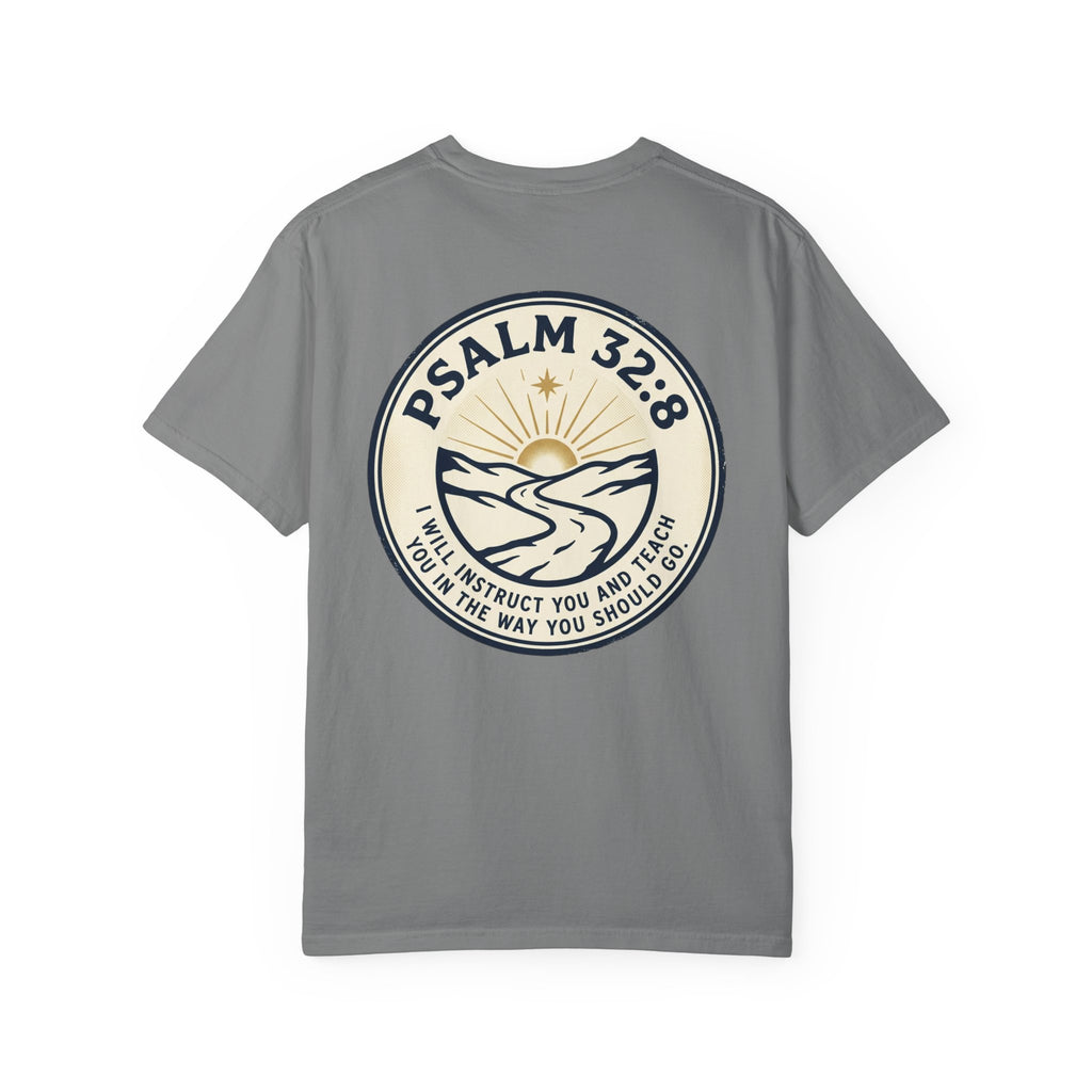 Trust God T-Shirt — Psalm 32:8 Christian Faith Tee