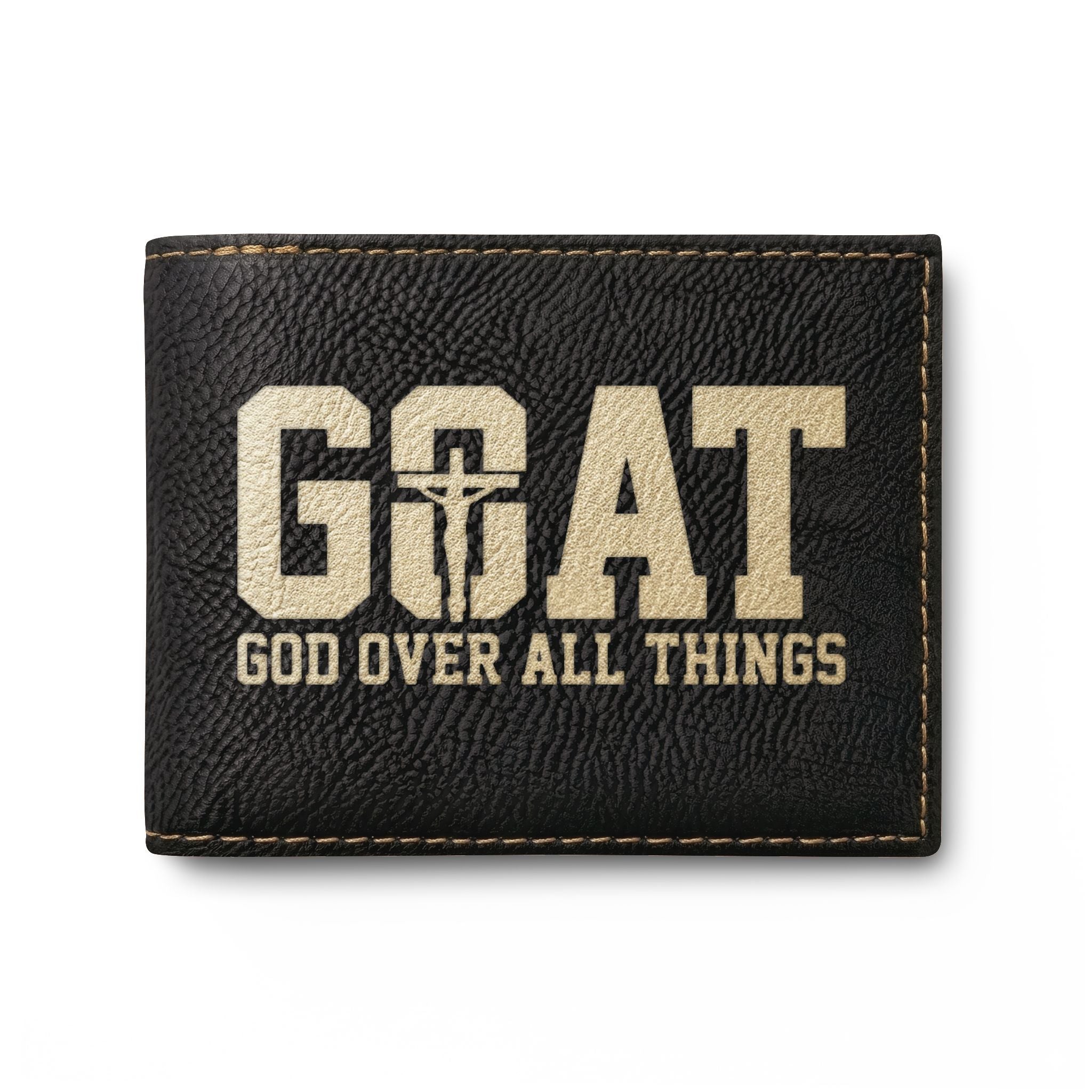 GOAT 'God Over All Things' Bi-Fold Wallet