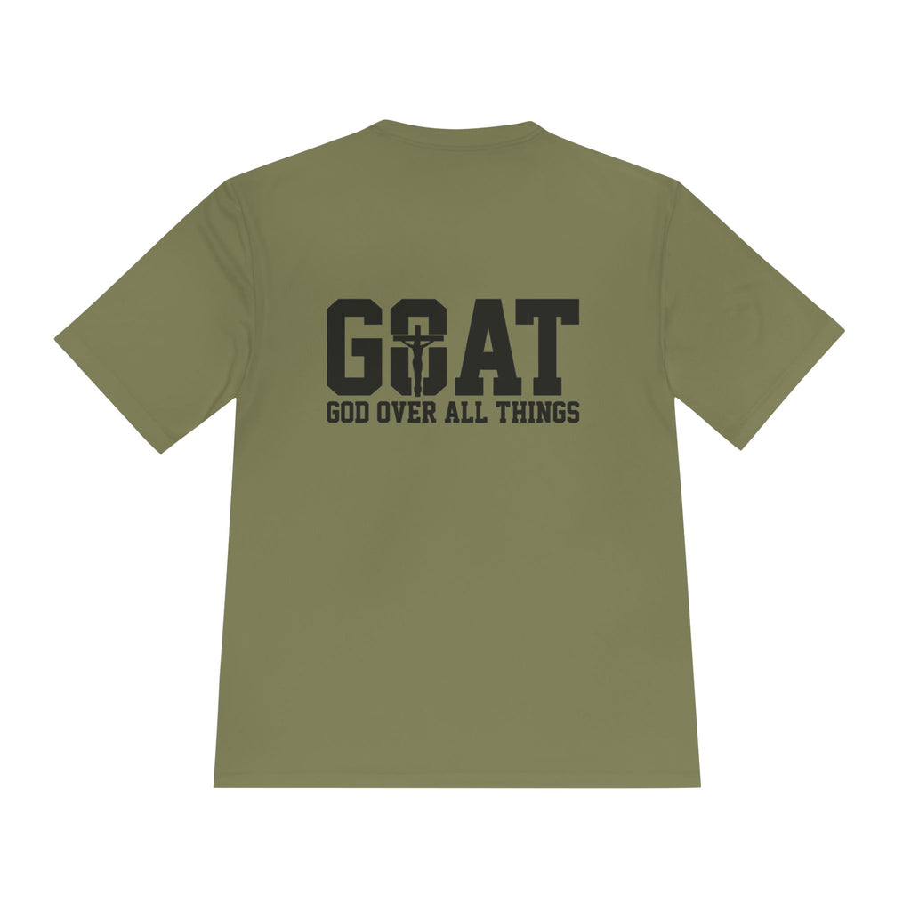 GOAT – 'God Over All Things' Performance Tee