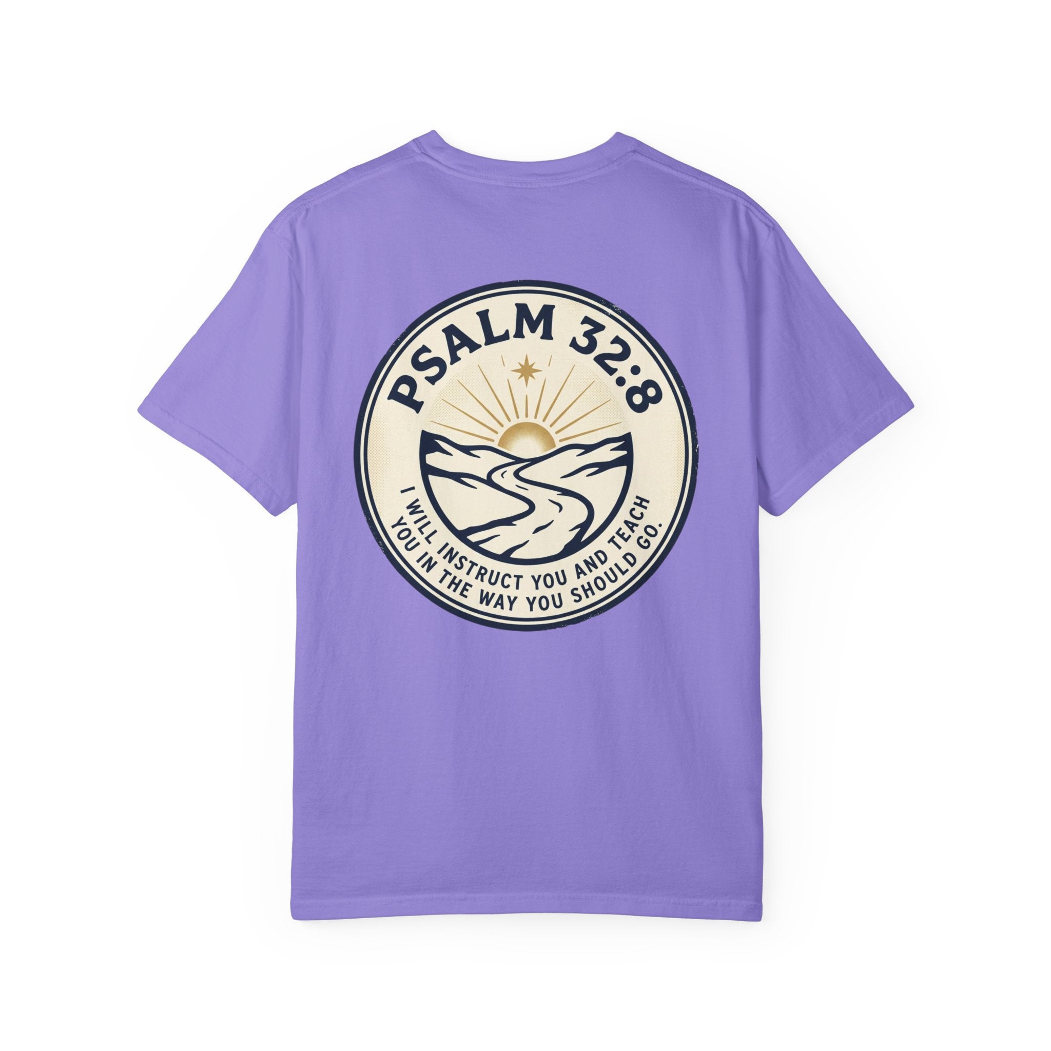 Trust God T-Shirt — Psalm 32:8 Christian Faith Tee
