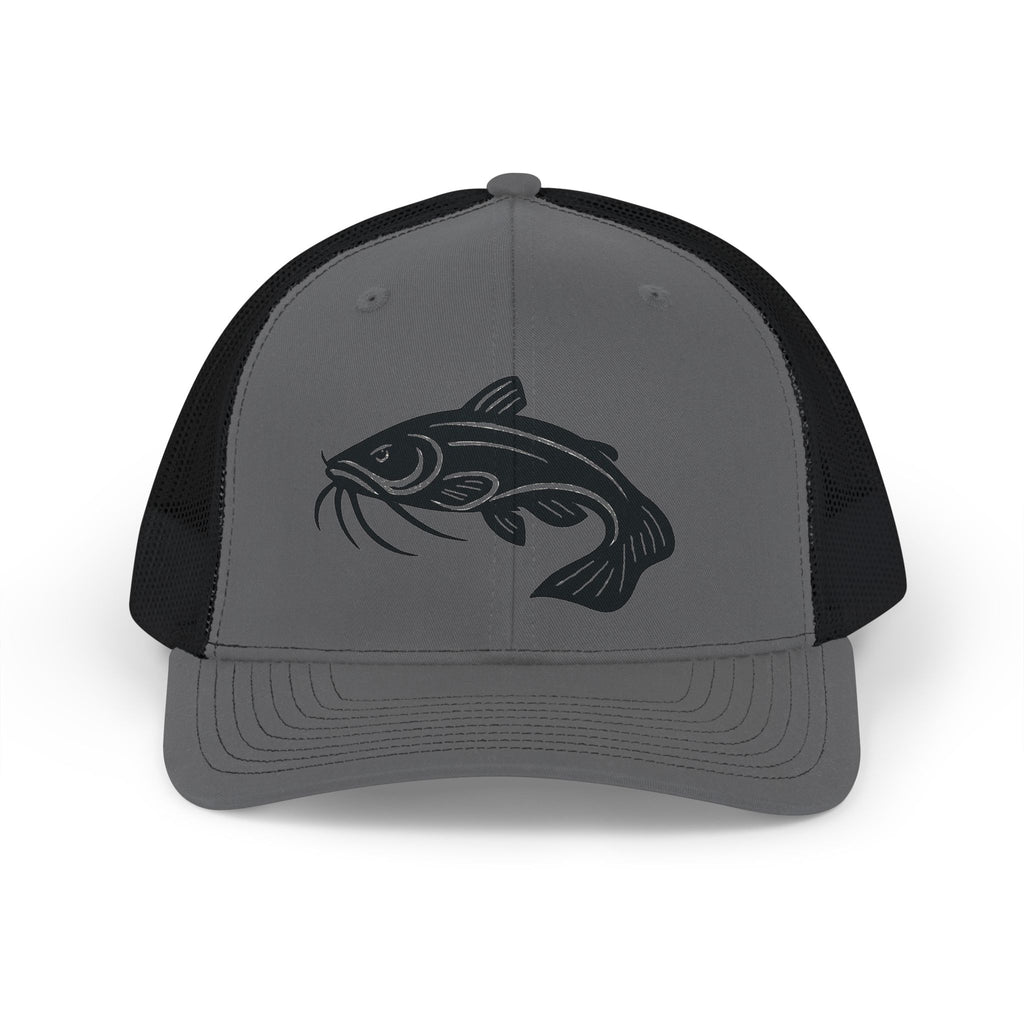 Catfish Trucker Cap — Fishing Snapback Hat