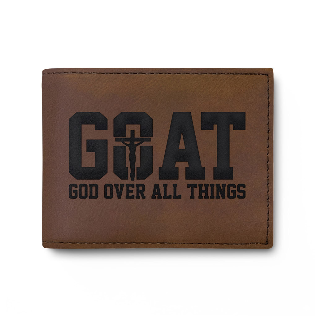 GOAT 'God Over All Things' Bi-Fold Wallet