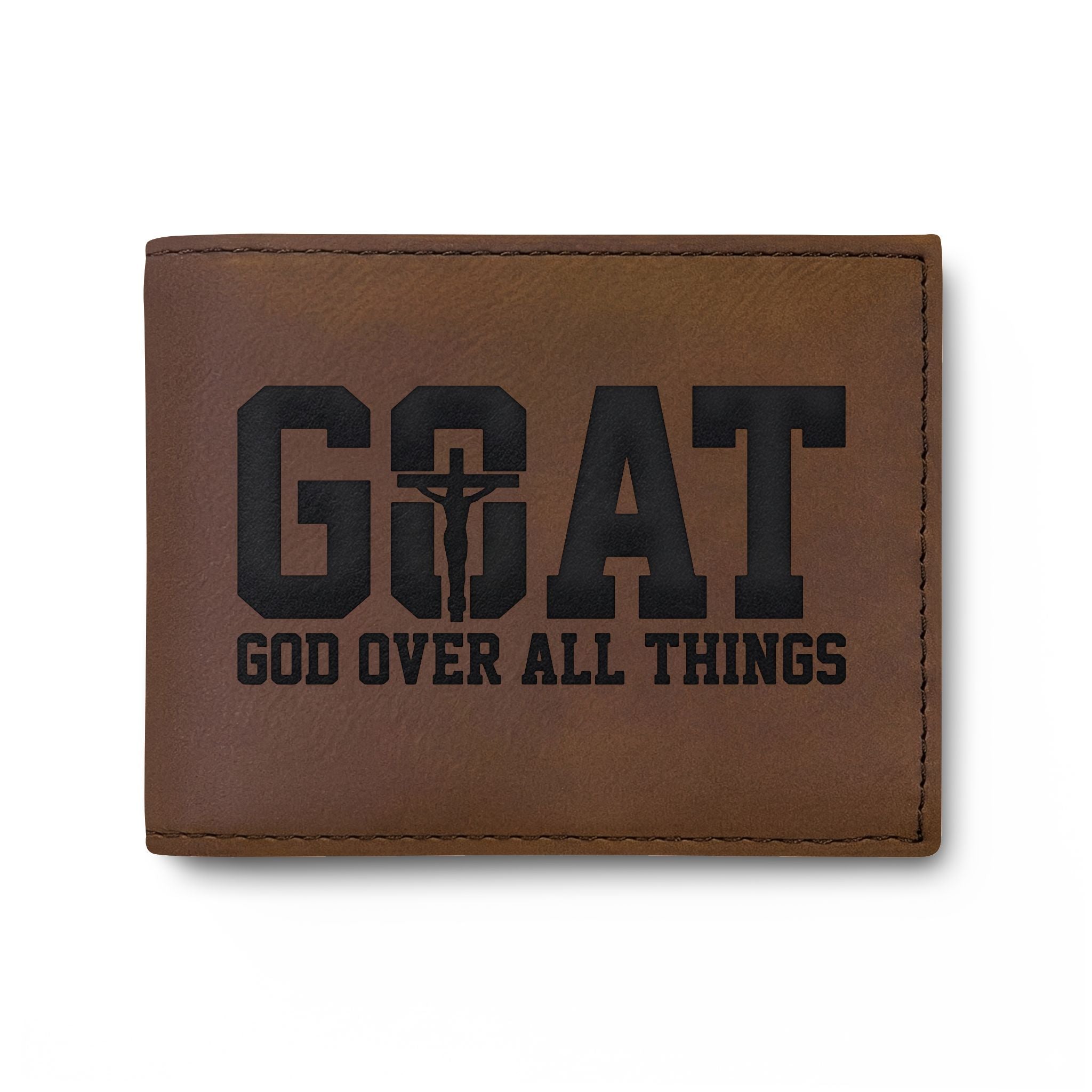 GOAT 'God Over All Things' Bi-Fold Wallet