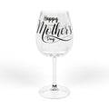 Mother's Day 12oz Wine Glass — "Happy Mother's Day" Gift Glass