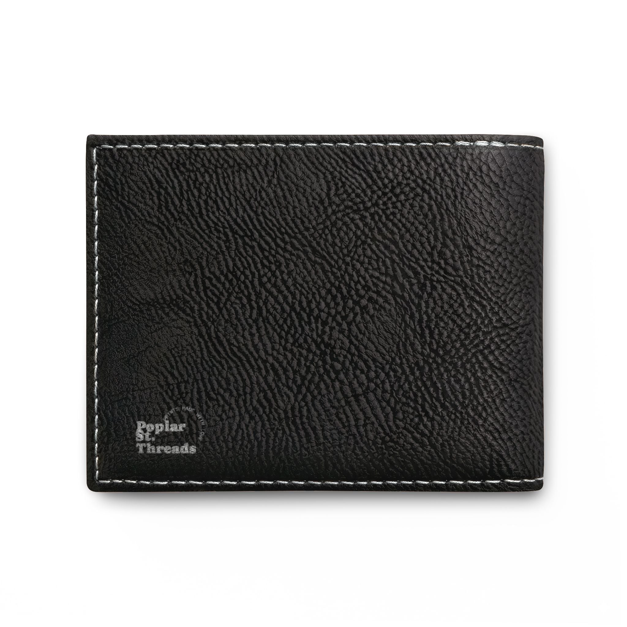 Half Hood Half Holy Bi-Fold Wallet - 'Pray With Me' Leather Card Wallet