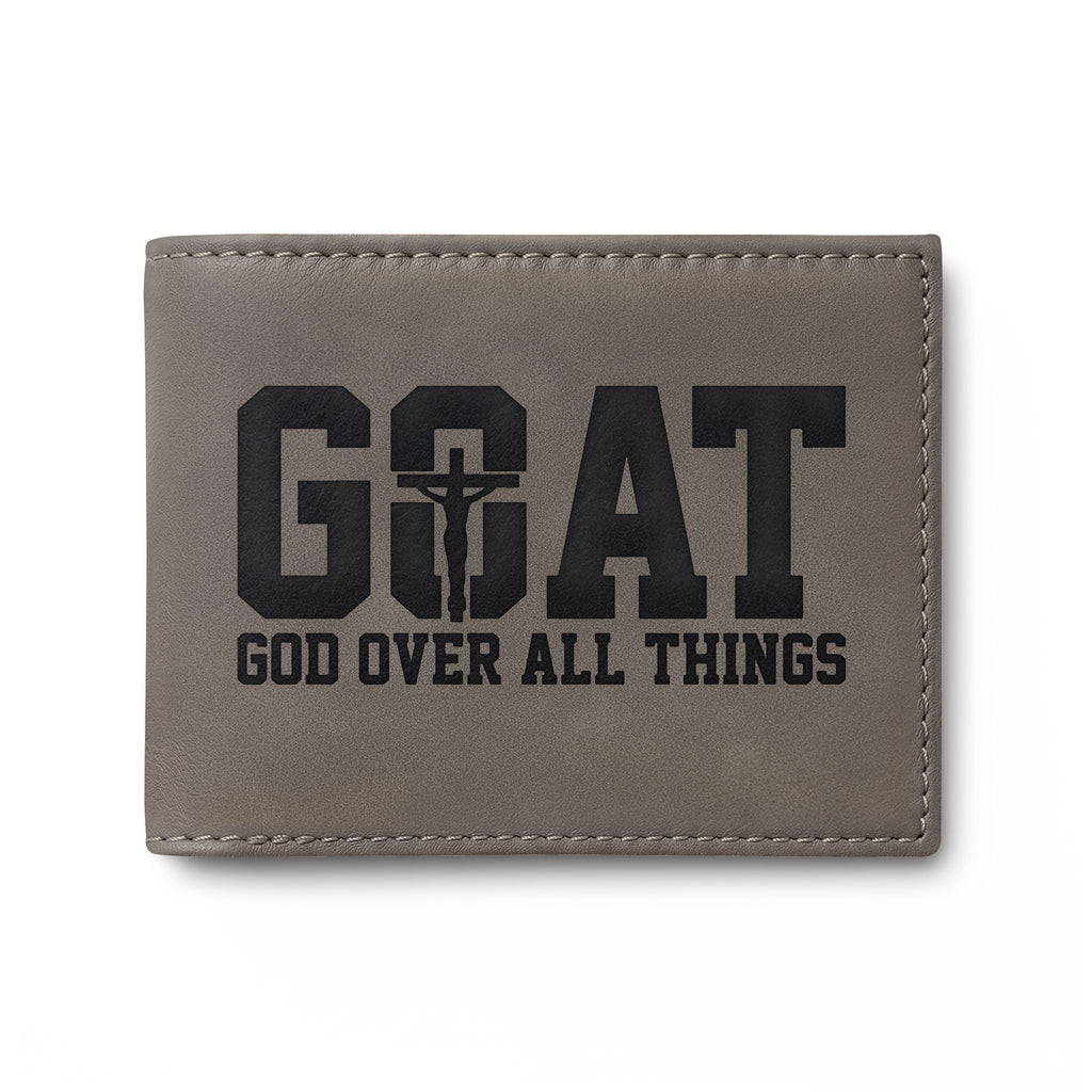 GOAT 'God Over All Things' Bi-Fold Wallet