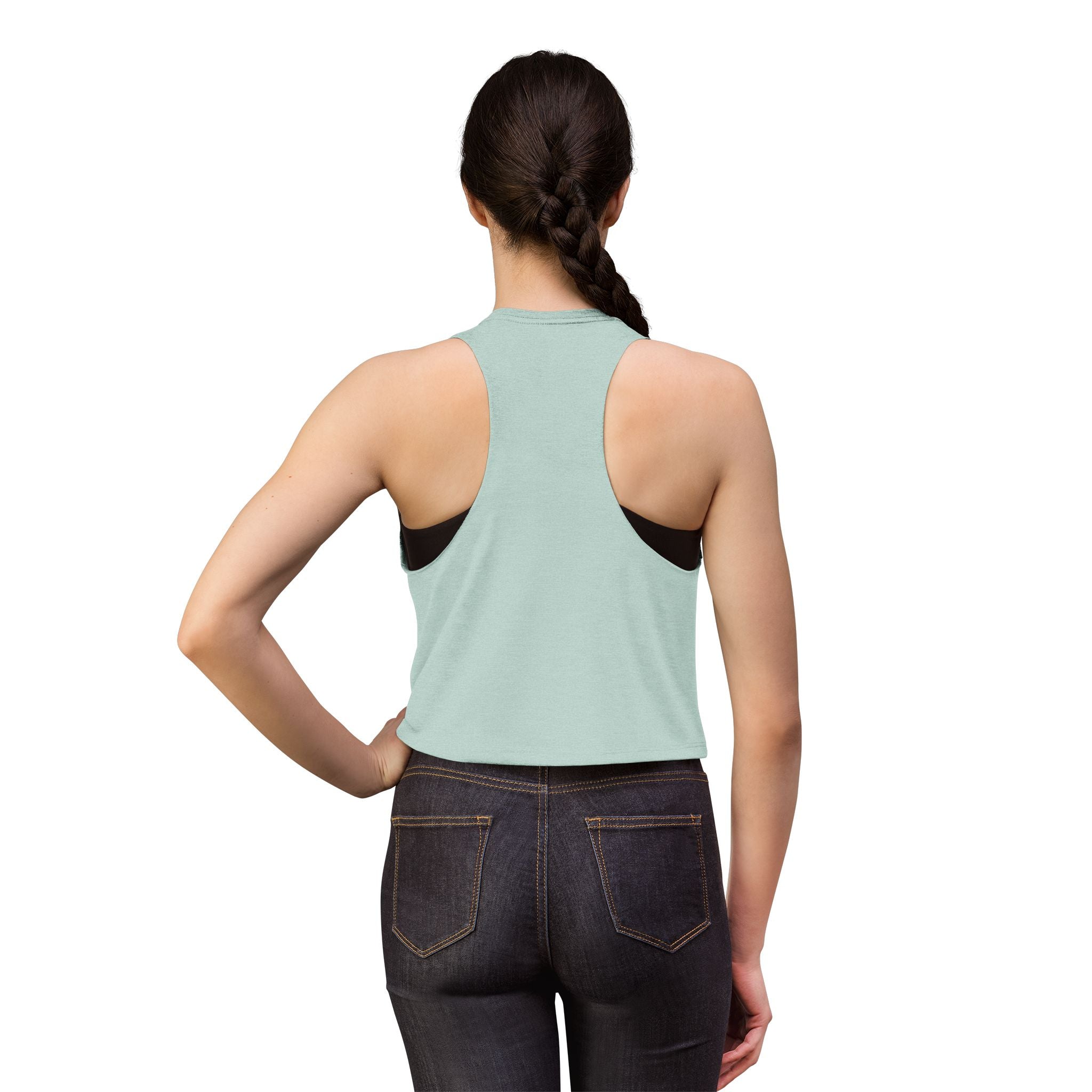 Boss Mode Activated Crop Top — Motivational Women's Cropped Tank