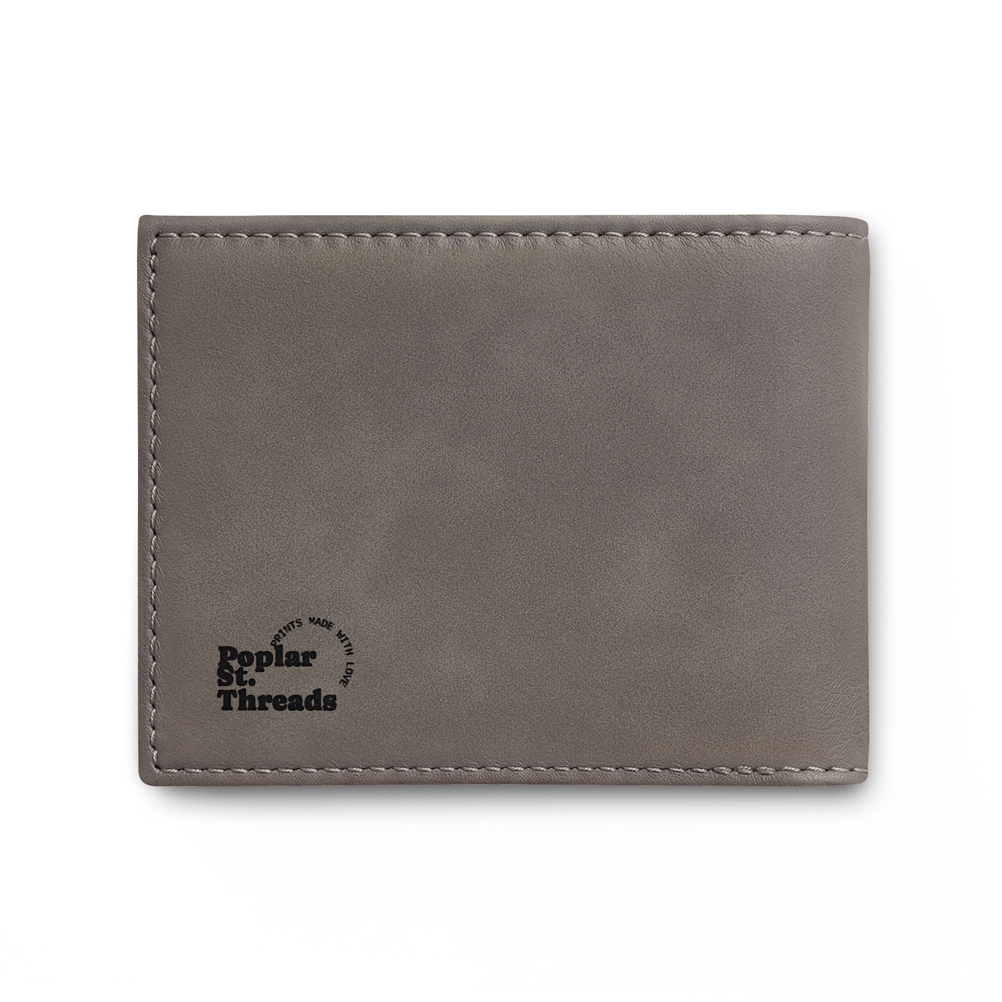 Catfish Leather Bi-Fold Wallet — Slim Flip Wallet for Fishermen