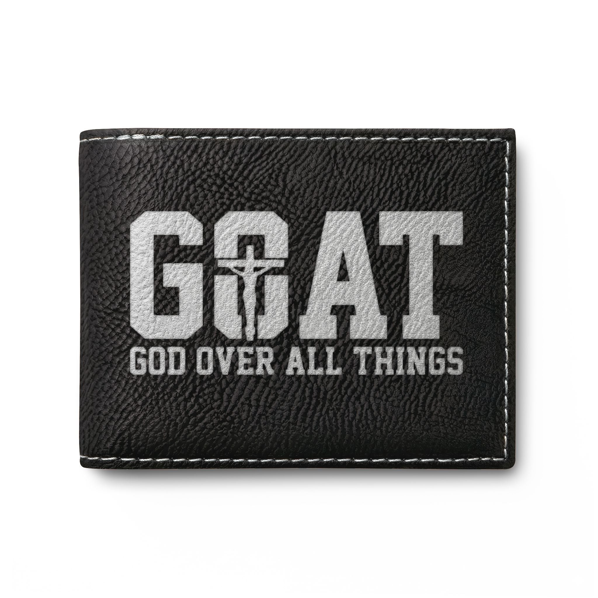 GOAT 'God Over All Things' Bi-Fold Wallet