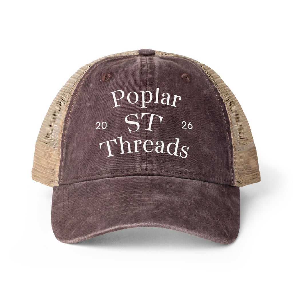 Women's Washed Mesh-Back Cap