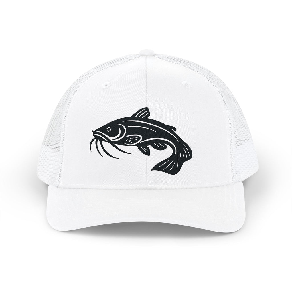 Catfish Trucker Cap — Fishing Snapback Hat