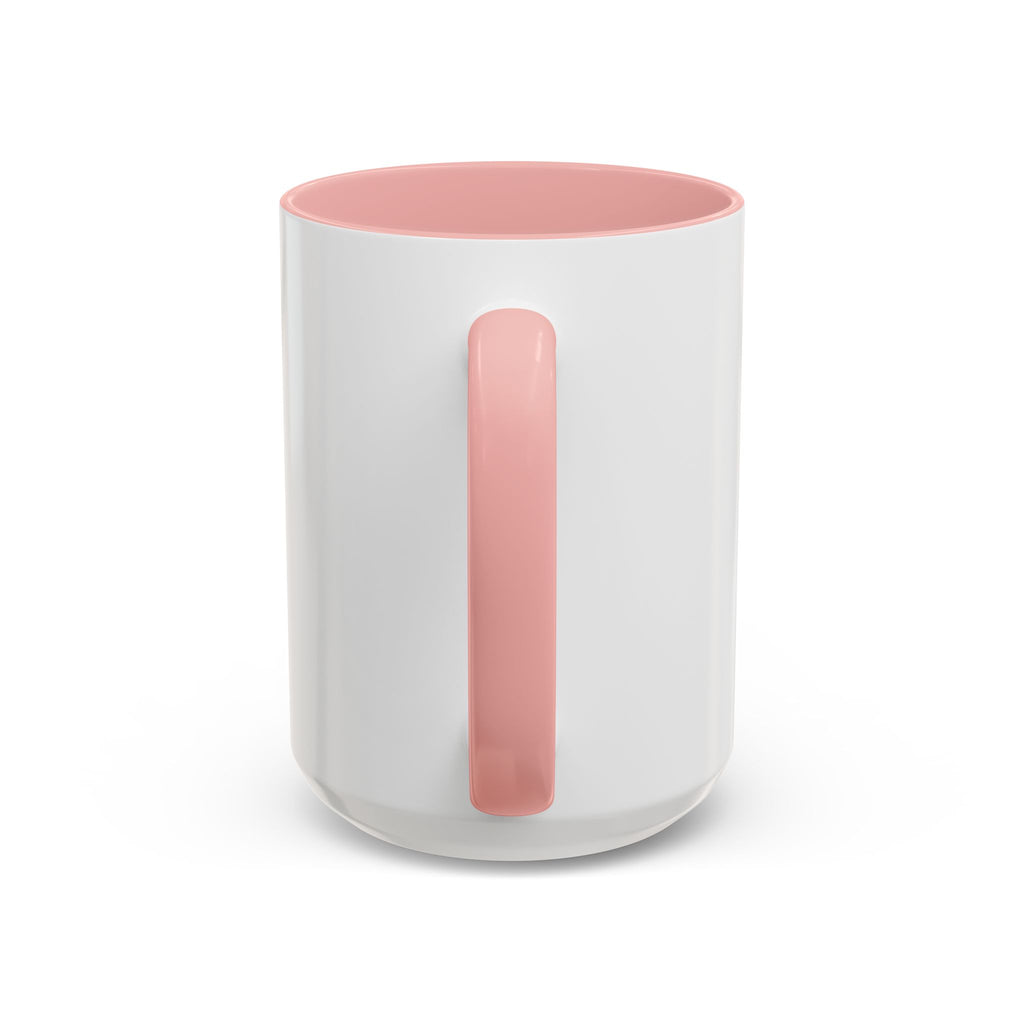 Mom Life Coffee Mug – “Running on Coffee, Love, and the Strength I Didn’t Know I Had” Accent Mug