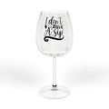Wine Glass - “I Don't Give A Sip” 12oz Funny Wine Glass
