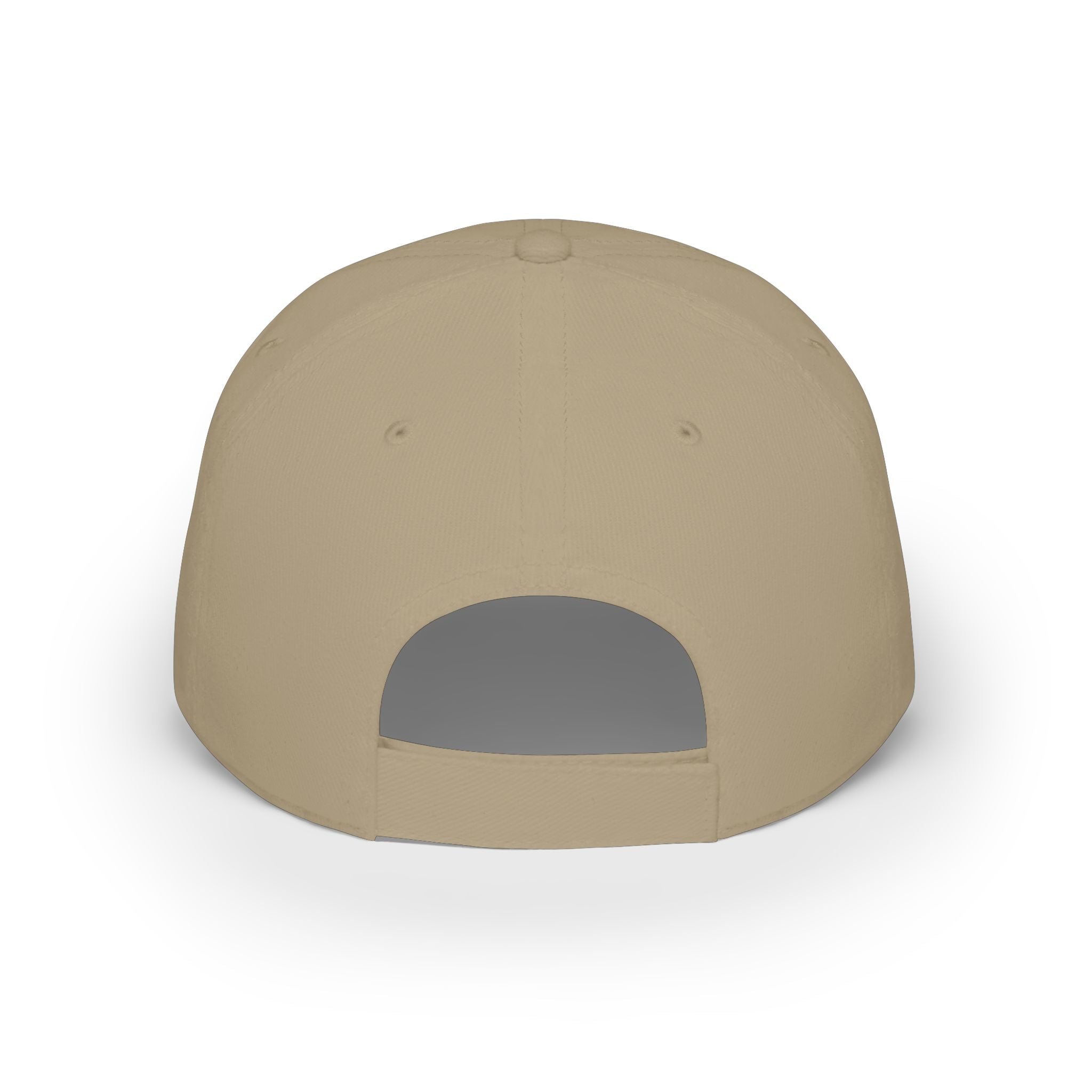 Christian Cross Baseball Cap — "I Am Not a Rock" Minimal Faith Hat